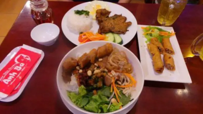 Bun thit nuong from Anh Ba in Saigon