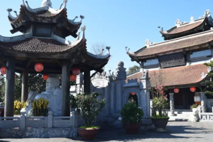 The pagoda at Sun World Ba Na Hills