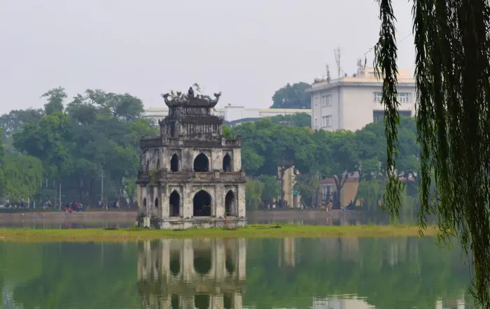 Hoan Kiem Lake in Hanoi