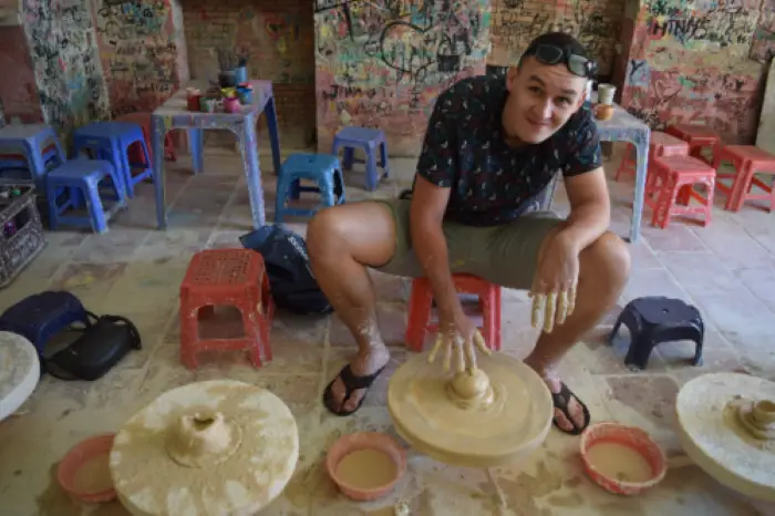 Pottery at Bat Trang village