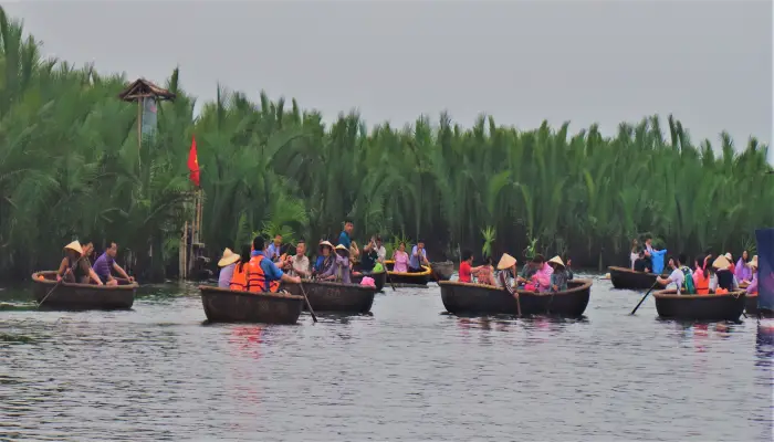 Basket Boat in Hoi An