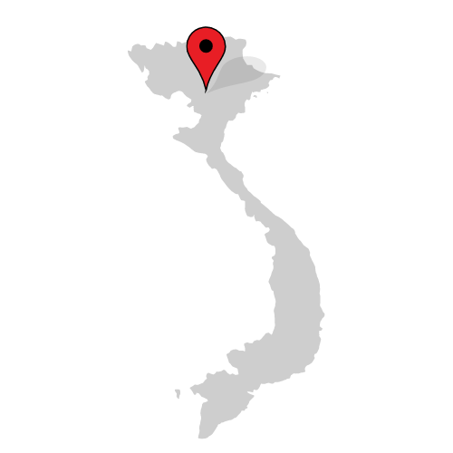 North Pin - Map of Vietnam