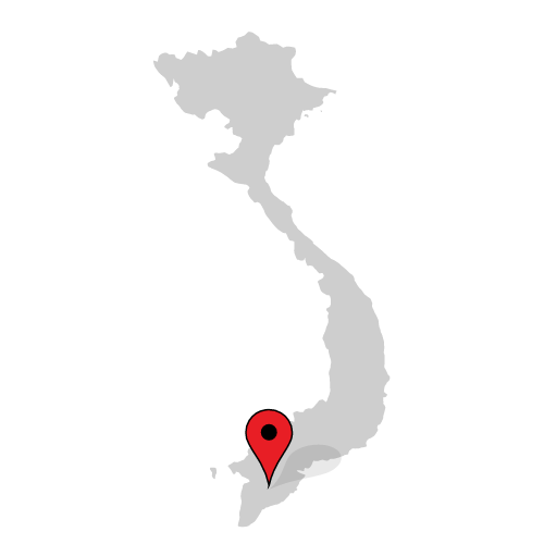 South Pin - Map of Vietnam